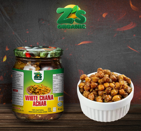 "WHITE CHANA ACHAR: PERFECT FOR EVERY MEAL